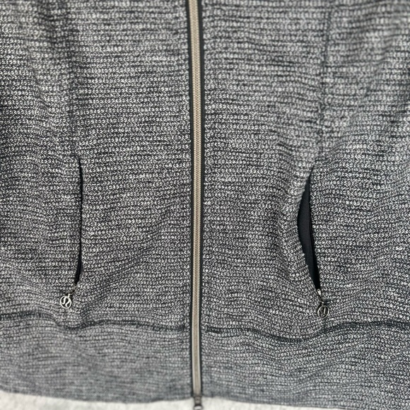 LULULEMON Daily Yoga Coco Pique Black Jacket Women’s, Size 6 - Picture 13 of 15